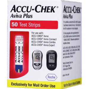 Accu-Chek Aviva Plus Test Strips 50 Count (Mail Order)