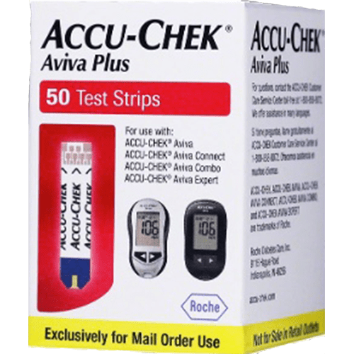 Accu-Chek Aviva Plus Test Strips 50 Count (Mail Order)