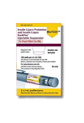 Lispro Pens 75/25
